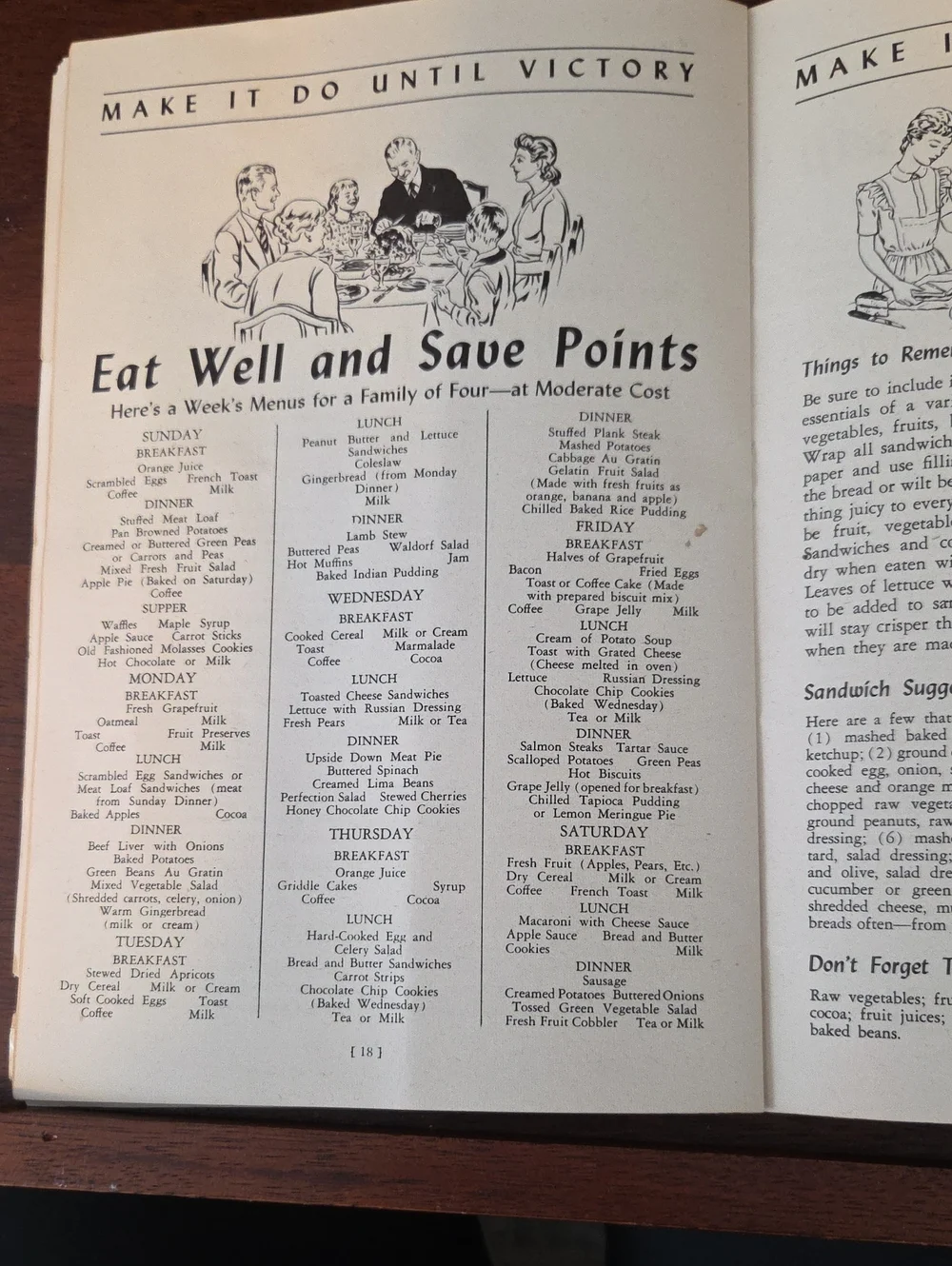 1943 Wartime Handbook - Make It Do Until Victory  Pulbication From Louisville Ky